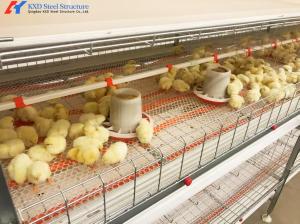 Wholesale Automatic Broiler Poultry Farming Equipment Galvanized H Type Battery Chicken Cages from china suppliers