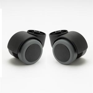 Wholesale Furniture Castors Wheels Mounting Plate Hole 4mm / 5mm Wheel Width 30mm from china suppliers