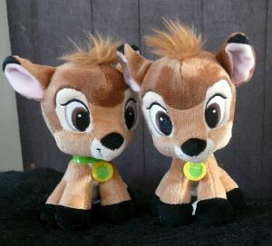 Wholesale Brown 8 inch Disney Plush Toys Bambi Big Head Cartoon Stuffed Animals Customized from china suppliers