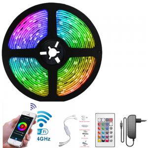 China 5M 5050 Wifi App Flexible Smart LED Mood Light Kit Dream Color Change For Decoration on sale