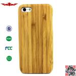 100% Authentic Import Natural Wood Cover Case For Iphone 5 5S High Quality With