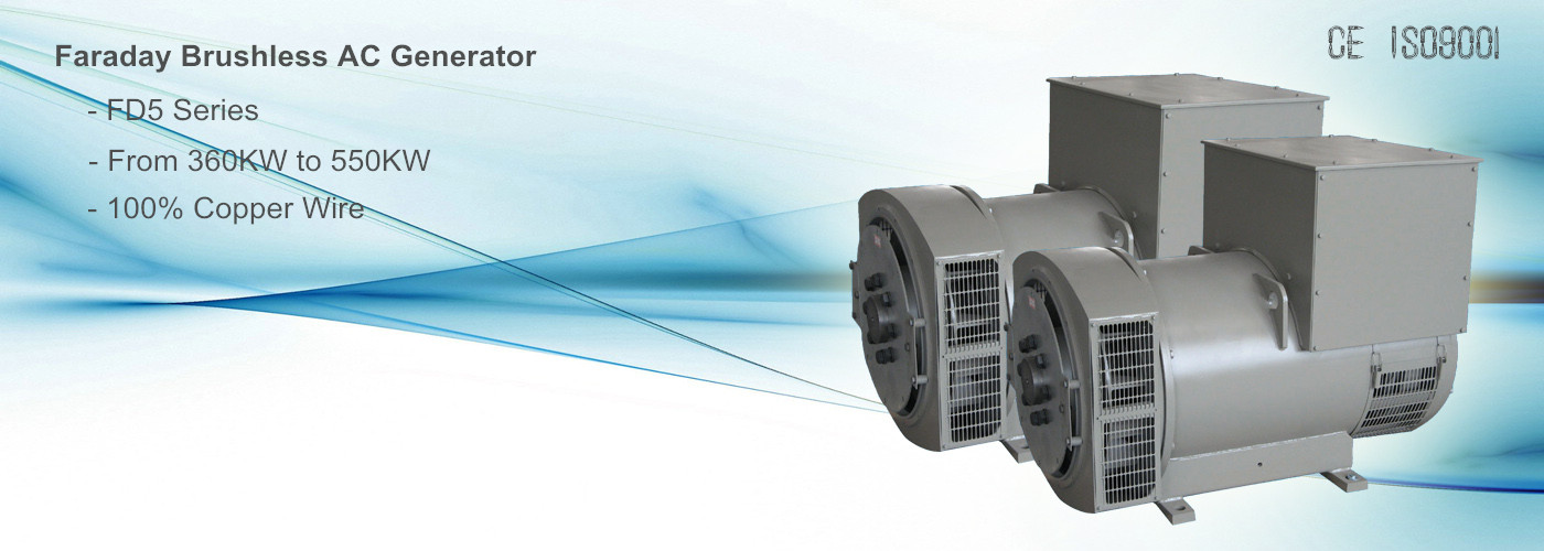 450KVA/360KW Two years' warranty synchronous generator factory from jiangsu