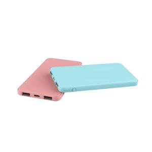 Wholesale Rubber Coating 5000mAh Ultra Slim Power Bank For Mobile Phone from china suppliers