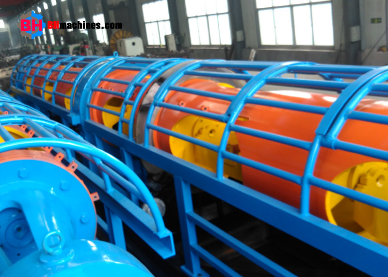 Tubular Stranding Machine Manufacturing Steel-cored Aluminum Cable 400 / 1 + 6