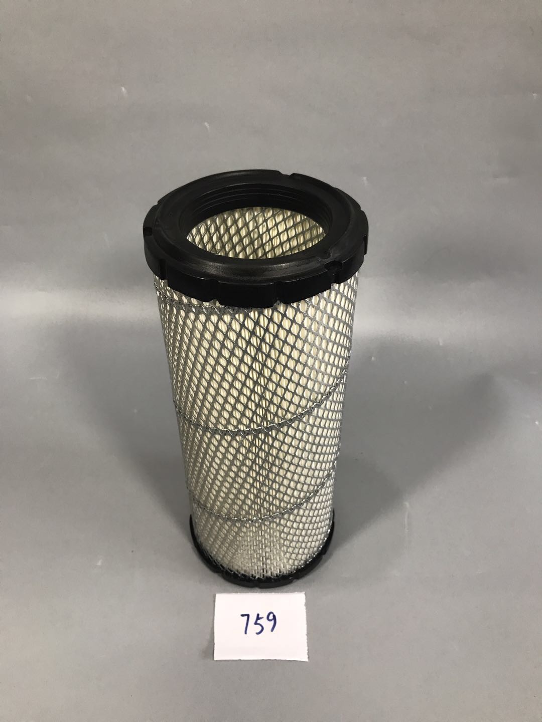 Excavator equipment Strong Innner Core Yanmar Air Filters Maximum Filtering Surface Frame Corrosion Resistant