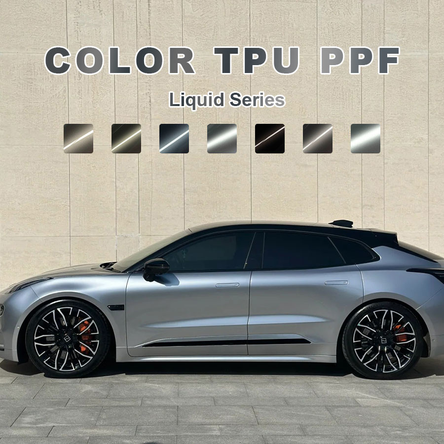 Installation Friendly Colorful TPU Film High Glossy Best Car Wraps Self Healing Color PPF