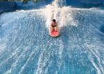 Water Park Surf Simulator Machine / Flow Rider Wave Surfing Equipment
