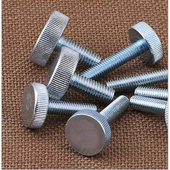 NXF ASTM A790M A479 Customizable Grip Knobs Fasteners M2-M10 316 Stainless Steel High Head Knurled Hand Screw Big Head Bolt