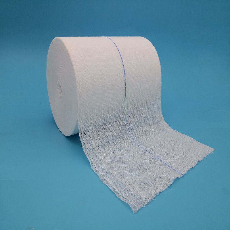 Disposable Medical Gauze Roll Bleached 36"*100yard 19*15