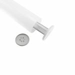 Aluminum Heat Sink Round Tube Suspension Led Extrusion Profile For Ceiling