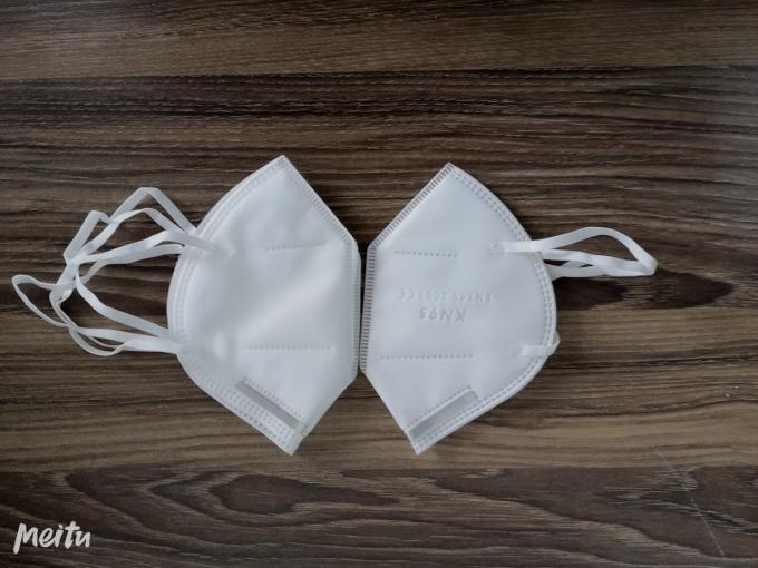 Adult Breathable Nonwoven FFP2 Dust Masks KN95 Face Mask EN149 Standard
