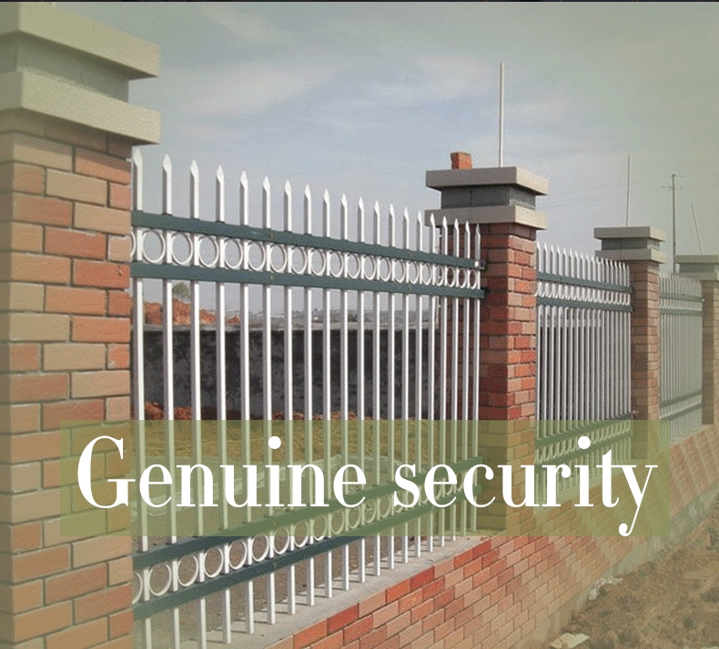 Galvanized Steel Fence Panels Powder Coated Black Steel Hercules Fencing Panels