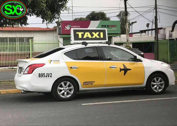 Taxi Roof Car LED Sign Display Advertising Signs Full Color P5 P6 For Advertisin