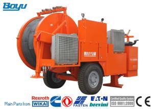 Wholesale 2x80kN Hydraulic Cable Tensioner Transmission Line Equipment Groove Number 2x6 from china suppliers