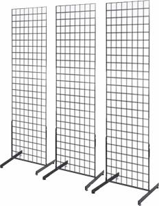 Wholesale Heavy Duty Retail Shelving Accessories Black Wire Grid Panel from china suppliers