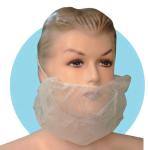 Recyclable Disposable Beard Net Nonwoven Waterproofing For Beauty Hospital
