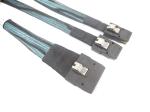 Tinned Copper 30AWG SFF 8087 Male 36Pin Internal SAS Cable