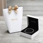 250g Cardboard Jewelry Packaging Paper Gift Bags Offset Printing