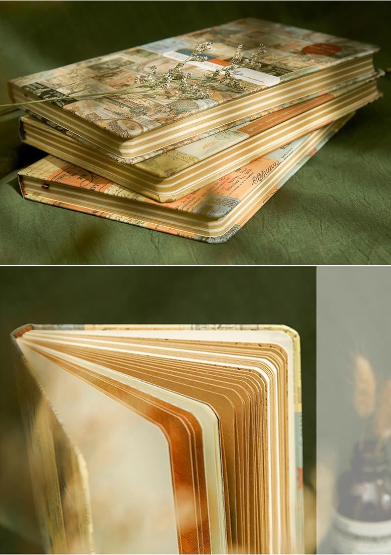 Cover Material Paper Custom Notebook And Diary Perfect For Traditional Journal Fans