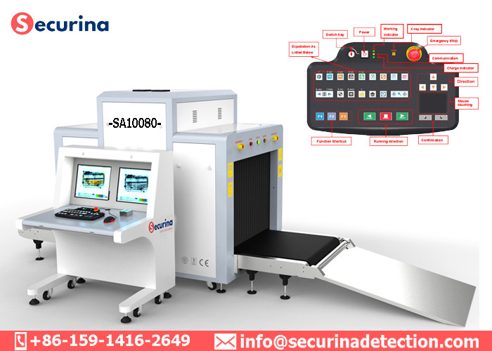 Conveyor Loading 200kgs X Ray Baggage Scanner Machine With CE FCC Certificates