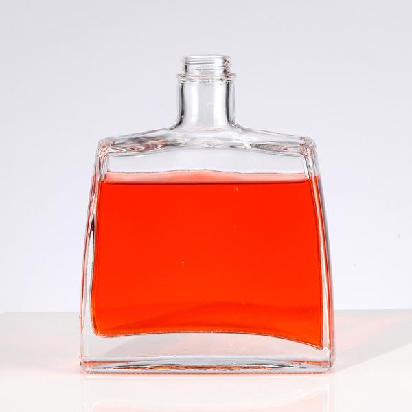 Glass Base Material 750ml 700ml 550ml Gin Glass Bottle Rum Brandy Glass Liquor