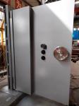 Single Leaf Width 1000mm Depth 300mm Steel Vault Door For Bank