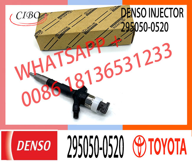 Diesel Fuel Injector Common rail injector 23670-39365 23670-0L090 295050-0180 295050-0520 For Toyota Hilux 2KD/1KD-FTV 1