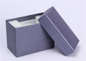 Wholesale Grey Paper Wrist Watch Box , Custom Logo Color Personalized Mens Watch Box from china suppliers