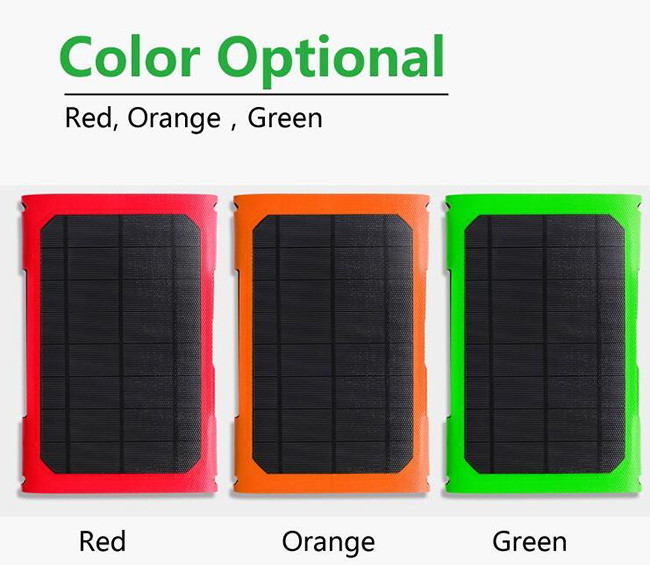 50w Portable Photovoltaic Solar Panels Floding Solar Battery Powered Travel Charger 700g