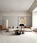 Antique Glazed Cement Look Porcelain Tile Acid - Resistant Concrete Ceramic Wall