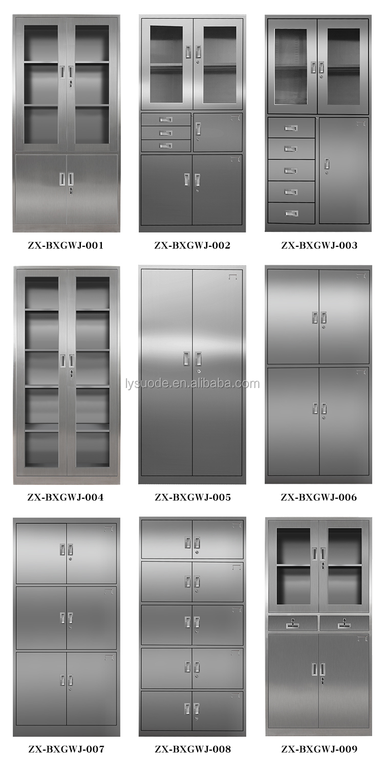 Laboratory Used Stainless Steel File Cabinet