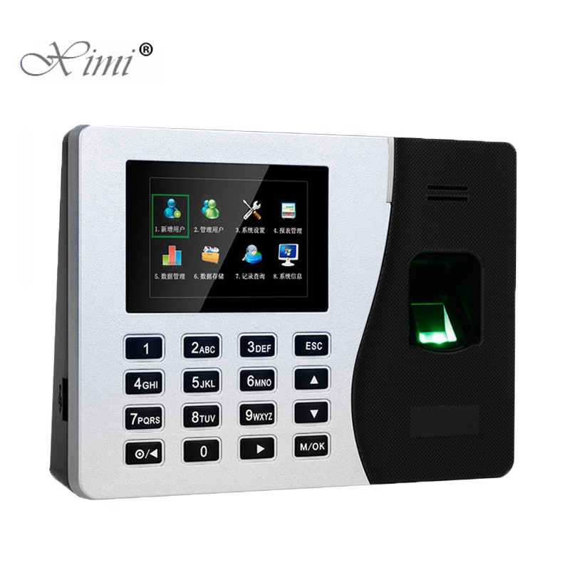 Biometric Fingerprint Time Attendance System K14 ZK With RFID Card Fingerprint Time Recorder Biometric Attendance System