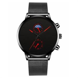Wholesale Stainless Steel Mesh Bracelet Watch 30m Life Waterproof Men'S Casual Mesh Watches from china suppliers