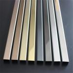 Hairline Finish Black Stainless Steel Trim Edge Trim Molding 201 304 316 For