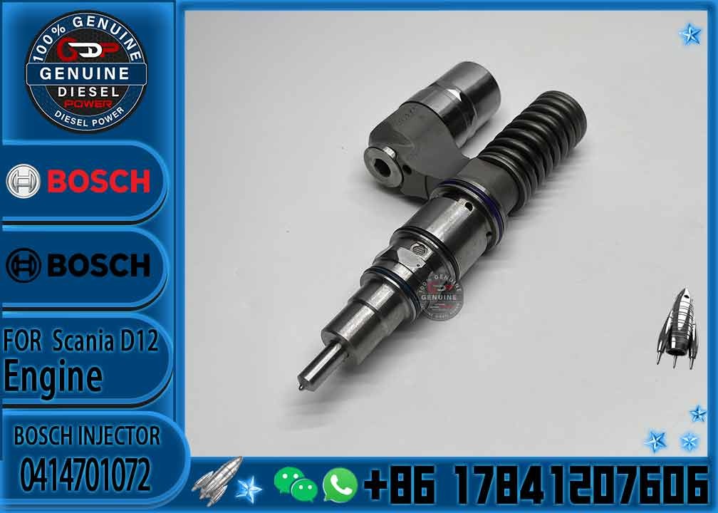Good Original New Common Rail Fuel Injector 0414701072 0414701051 For Scania R440
