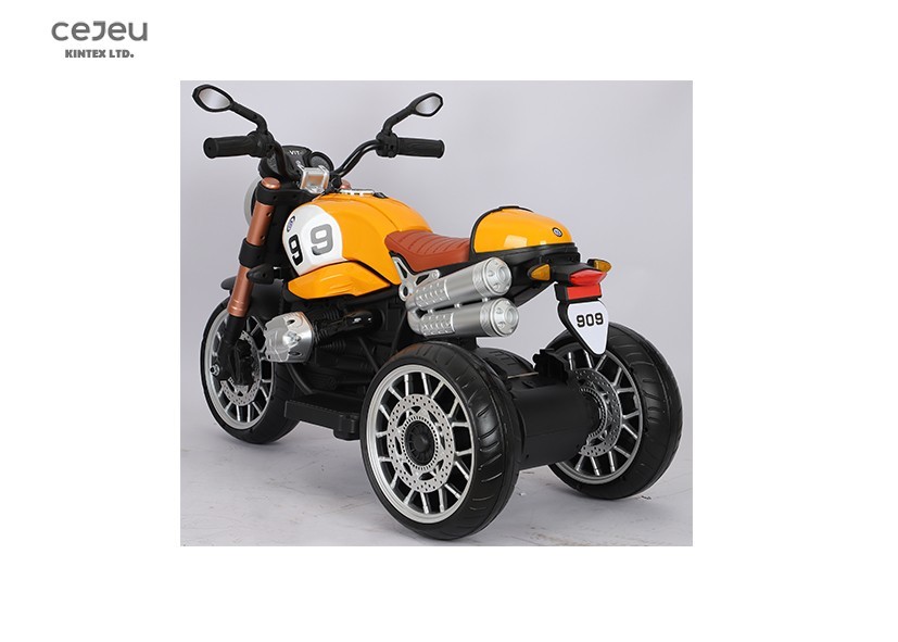 Electric children's motorcycle, children's Electric Car Music Light Battery Tricycle