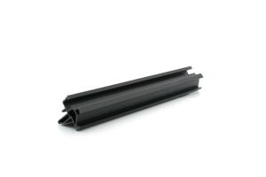 Wholesale Black PVC Profiles Extrusion Manufacture Rigid PVC Square Pipe from china suppliers