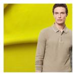 TWILL Style Polyester Double Knit Jersey Fabric For Polo Shirt