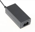 100 - 240V 24V 1.9A AC Switching Power Supply Black Color Energy Star VI