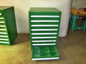Wholesale Industrial Tool Chests And Cabinets With 3 - 15 Drawers , Green from china suppliers
