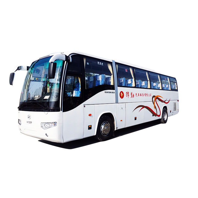 WP10.375 Engine Diesel Automatic Bus With Toilet 35seats 55seats Spacious Interior
