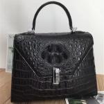 Fashion Genuine Crocodile Skin Lady Handbag Exotic Real True Alligator Leather