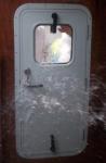 Customized Thickness Marine Doors Single Leaf Aluminium Hollowed Cabin