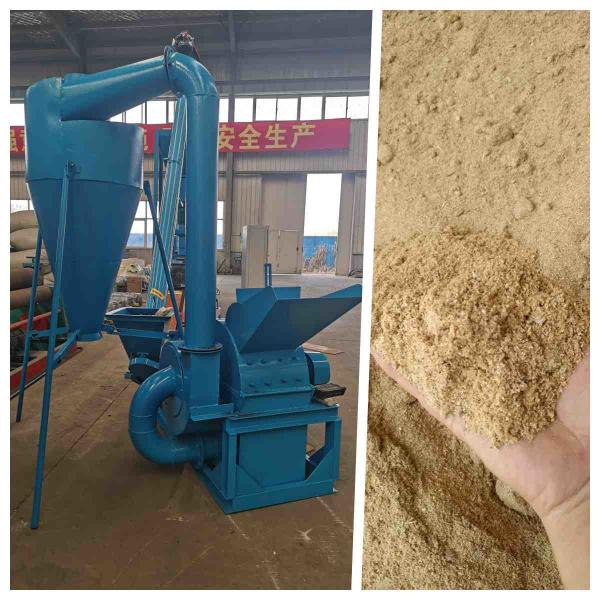 15kw 500kg/H Branches Wood Chips Wood Chips Shavings Crushing Grinder Machine