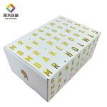 Custom Solid Color Printed Shipping Corrugated Box For Take Away Food