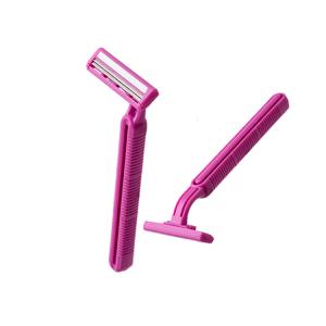 Wholesale Disposable Twin Blade Safety Razor , Lubricating Strip Female Disposable Razors from china suppliers