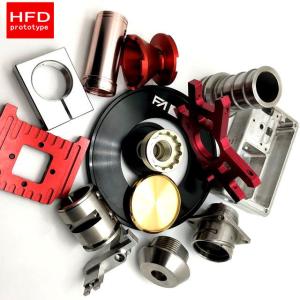 Wholesale 0.005mm Tolerance 5 Axis Anodized Aluminum 6061 CNC Machining Metal Parts from china suppliers