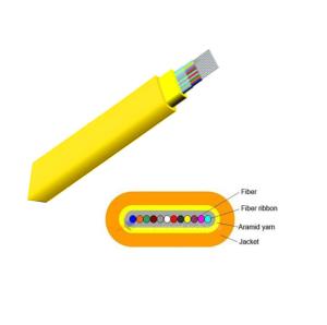 Wholesale Singlemode 12 Core Ribbon LSZH Jacket Optical Fiber Cables from china suppliers