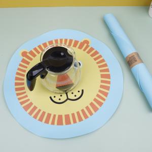 Wholesale Customized Print Dining Table Mat Food Placemats Kids Silicone Placemat from china suppliers