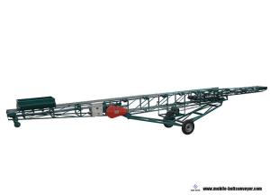 Wholesale Carbon Steel Motorized Telescopic Belt Conveyor For Elevating Bags And Cartons from china suppliers